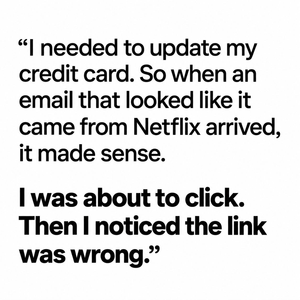 spam and scam