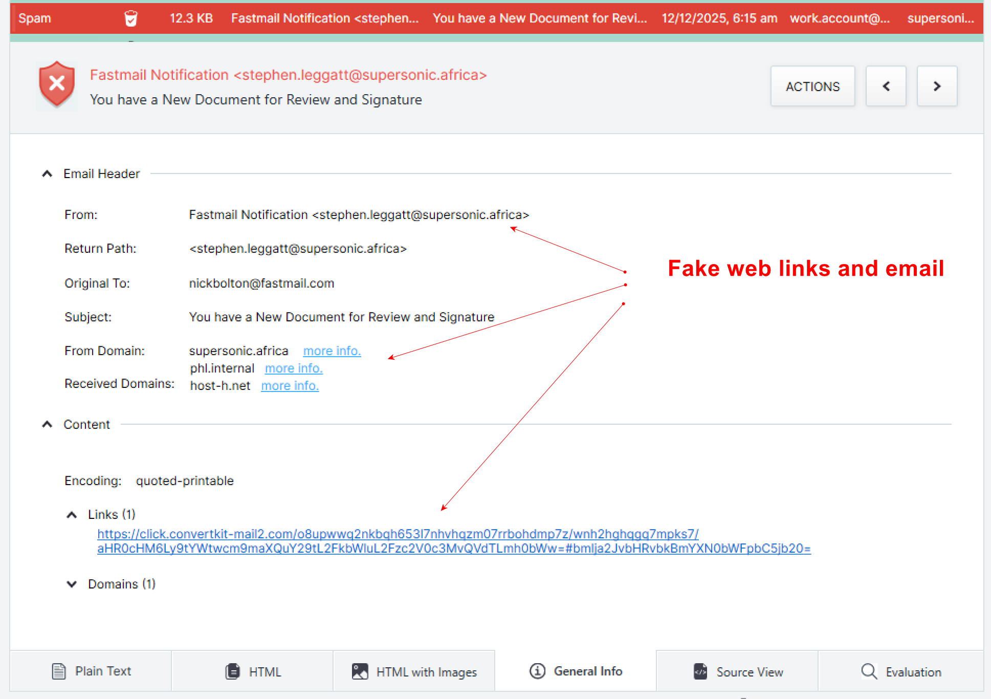 Fake Wix Subscription scam email