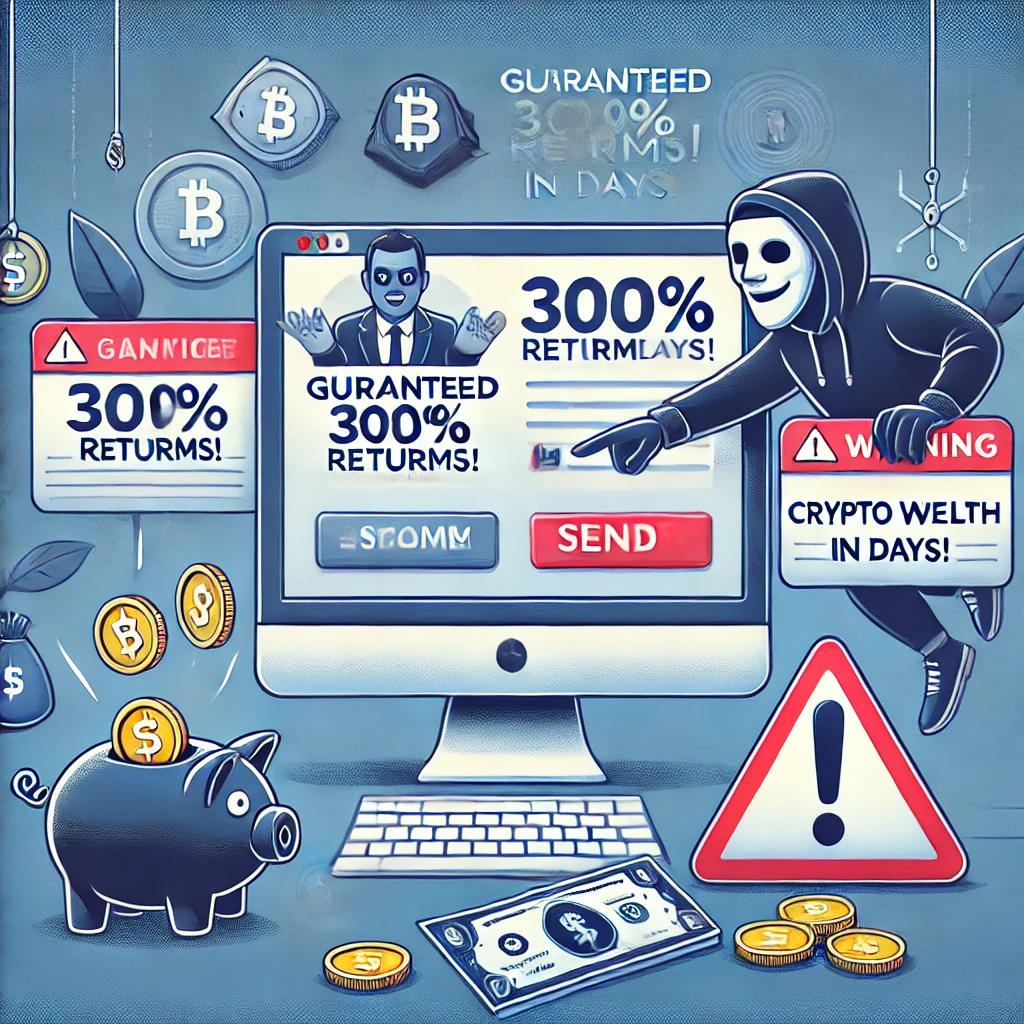 How investment and cryptocurrency scams work