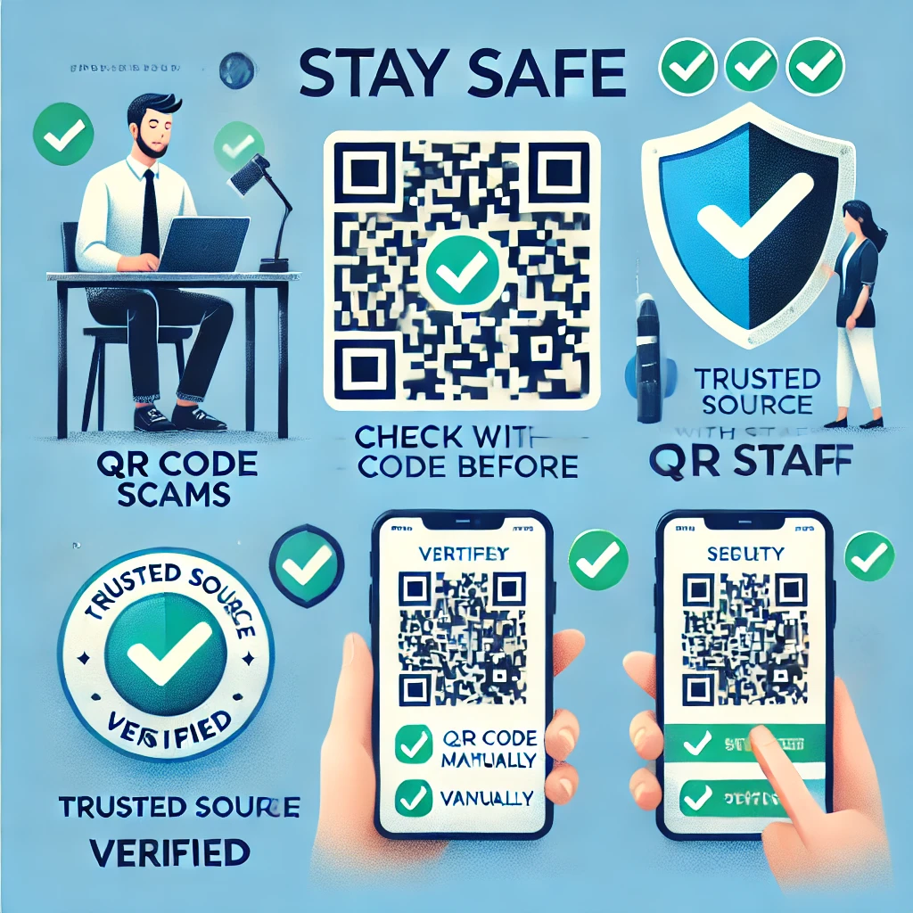 how to stay safe from qr code scams