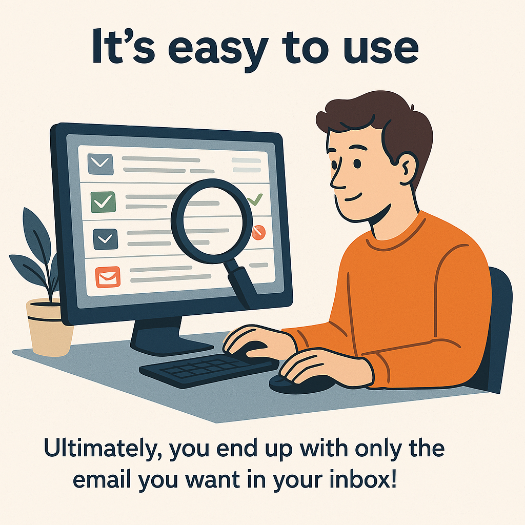 MailWasher is easy to use